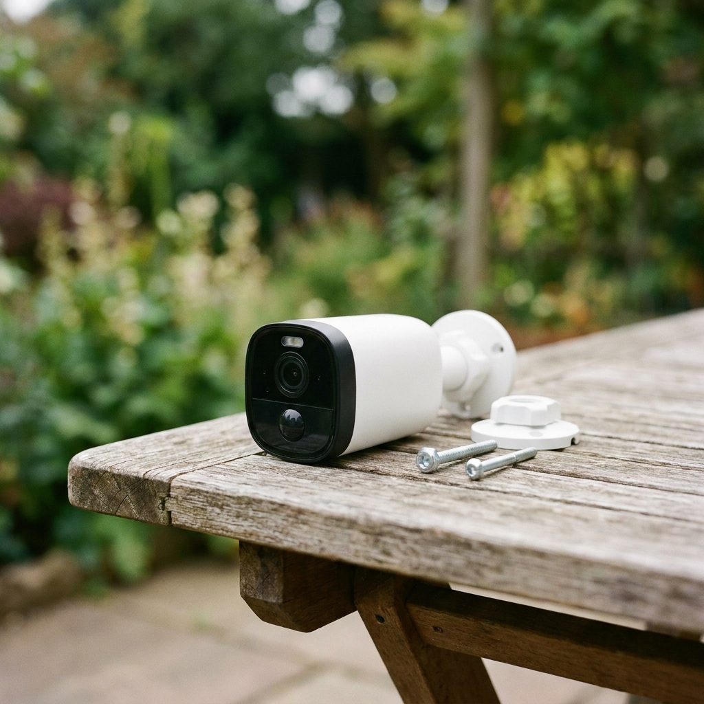Camera Exterieur Sur Batterie Image