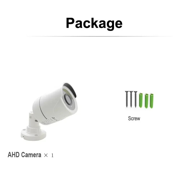 Caméra Bullet AHD 1080P Étanche Vision Nocturne