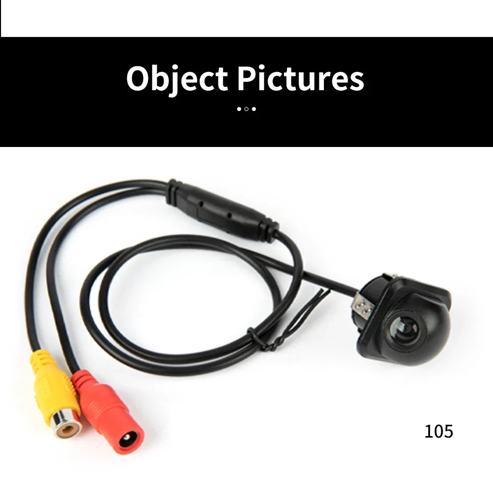 Caméra De Recul Étanche Avec Vision Nocturne LED
