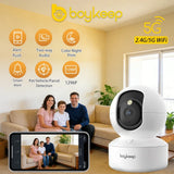 Caméra De Sécurité Intérieure 2K Wi-Fi 360°