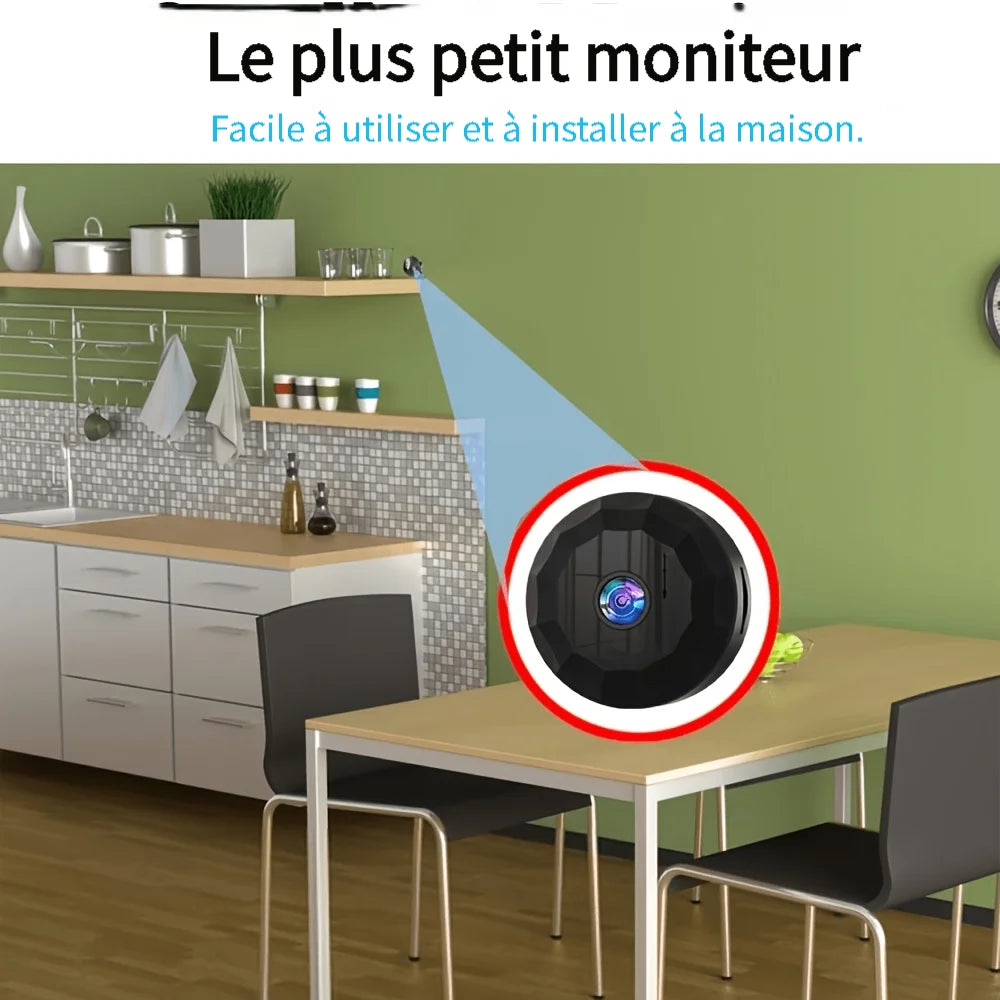 Caméra De Sécurité Intérieure Sans Fil Wi-Fi 480P — illustration 2 Image