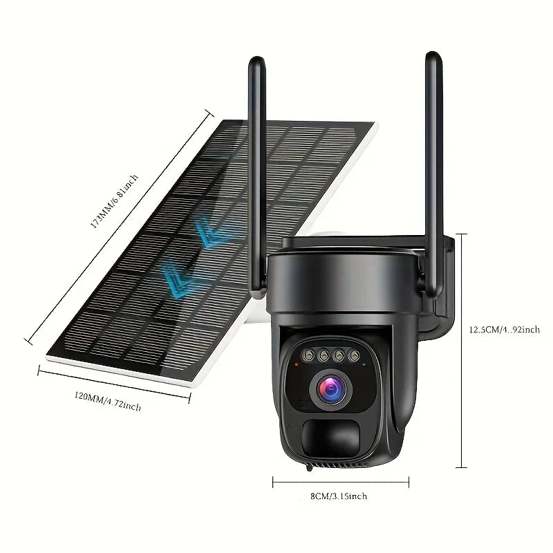 Caméra De Sécurité Solaire 4G LTE PTZ — photo 7