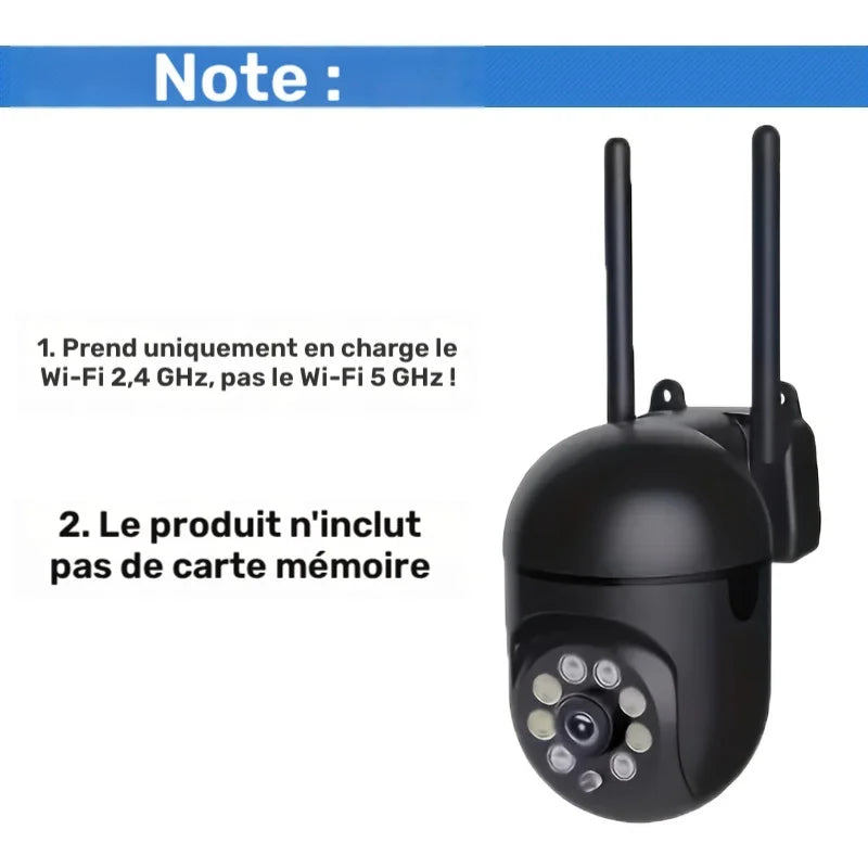 Caméra De Sécurité Wi-Fi Intérieure Et Extérieure 1080P — photo 9