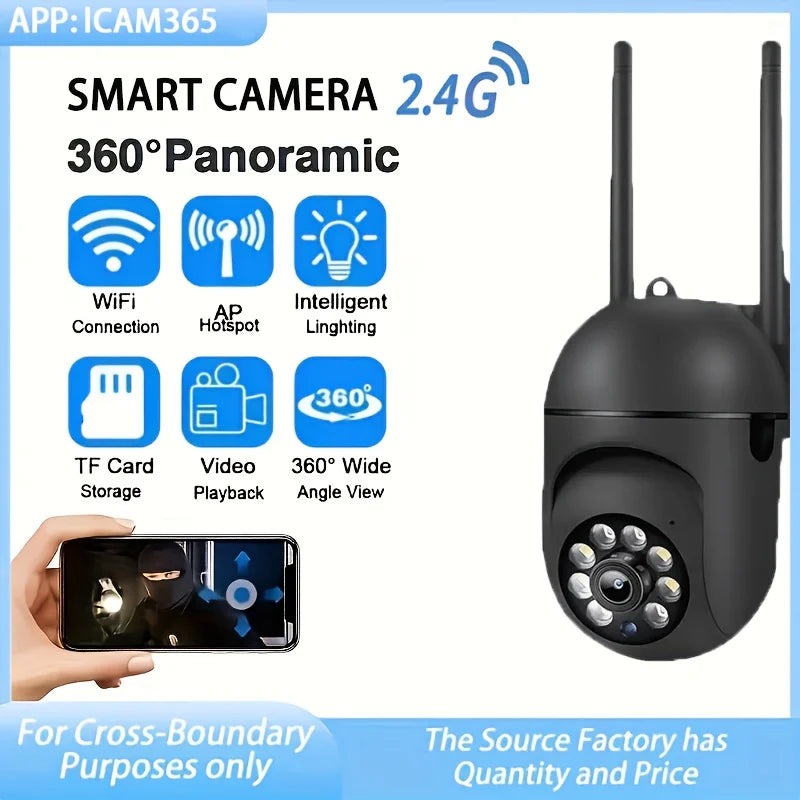 Caméra De Sécurité Wi-Fi Intérieure Et Extérieure 1080P — photo 10