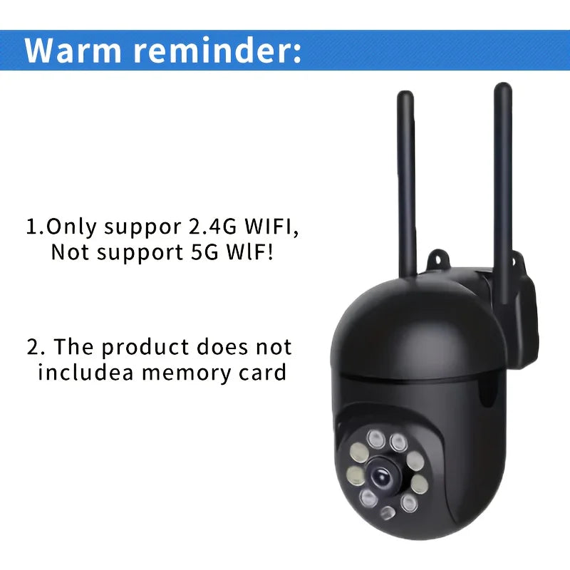 Caméra De Sécurité Wi-Fi Intérieure Et Extérieure 1080P — photo 11