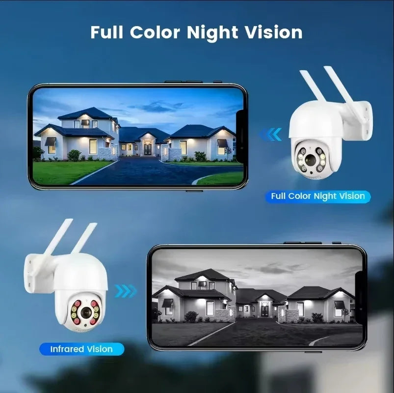 Caméra de Sécurité WiFi Extérieure 5MP 4K