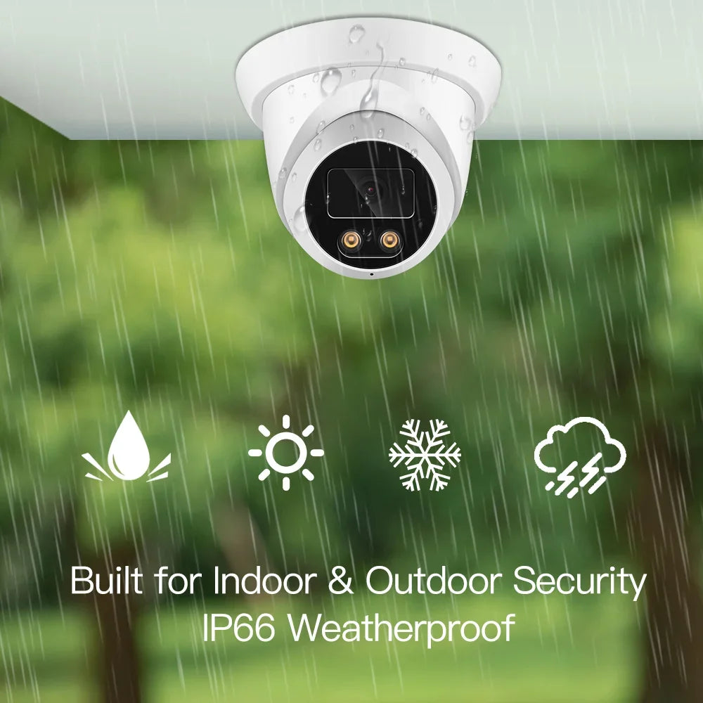 Caméra De Surveillance Extérieure IP POE 8MP 4K