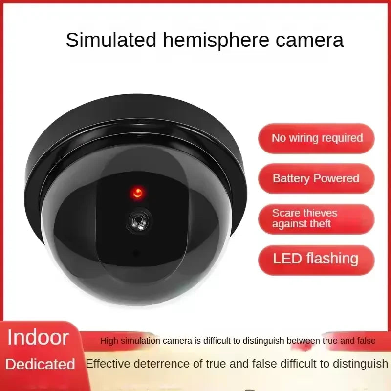 Caméra De Surveillance Factice Avec LED Clignotante