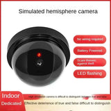Caméra De Surveillance Factice Avec LED Clignotante