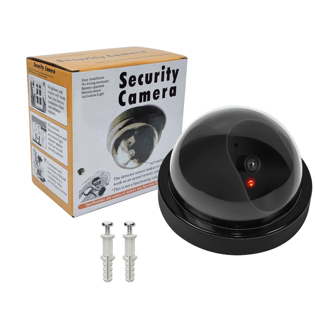 Caméra De Surveillance Factice Avec LED Clignotante