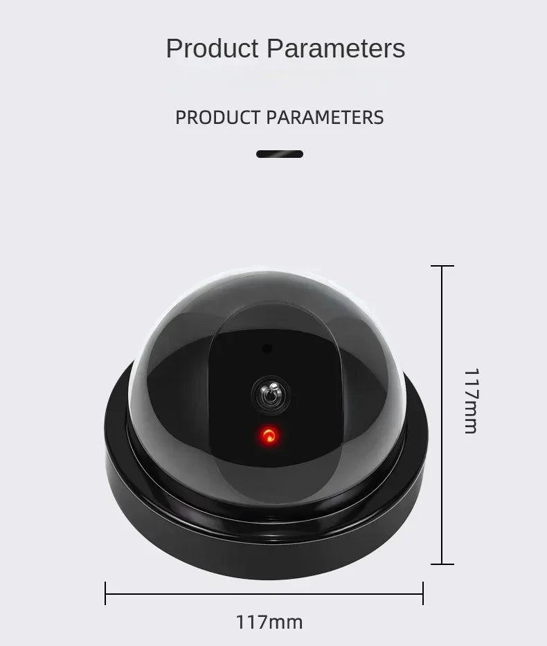 Caméra De Surveillance Factice Avec LED Clignotante