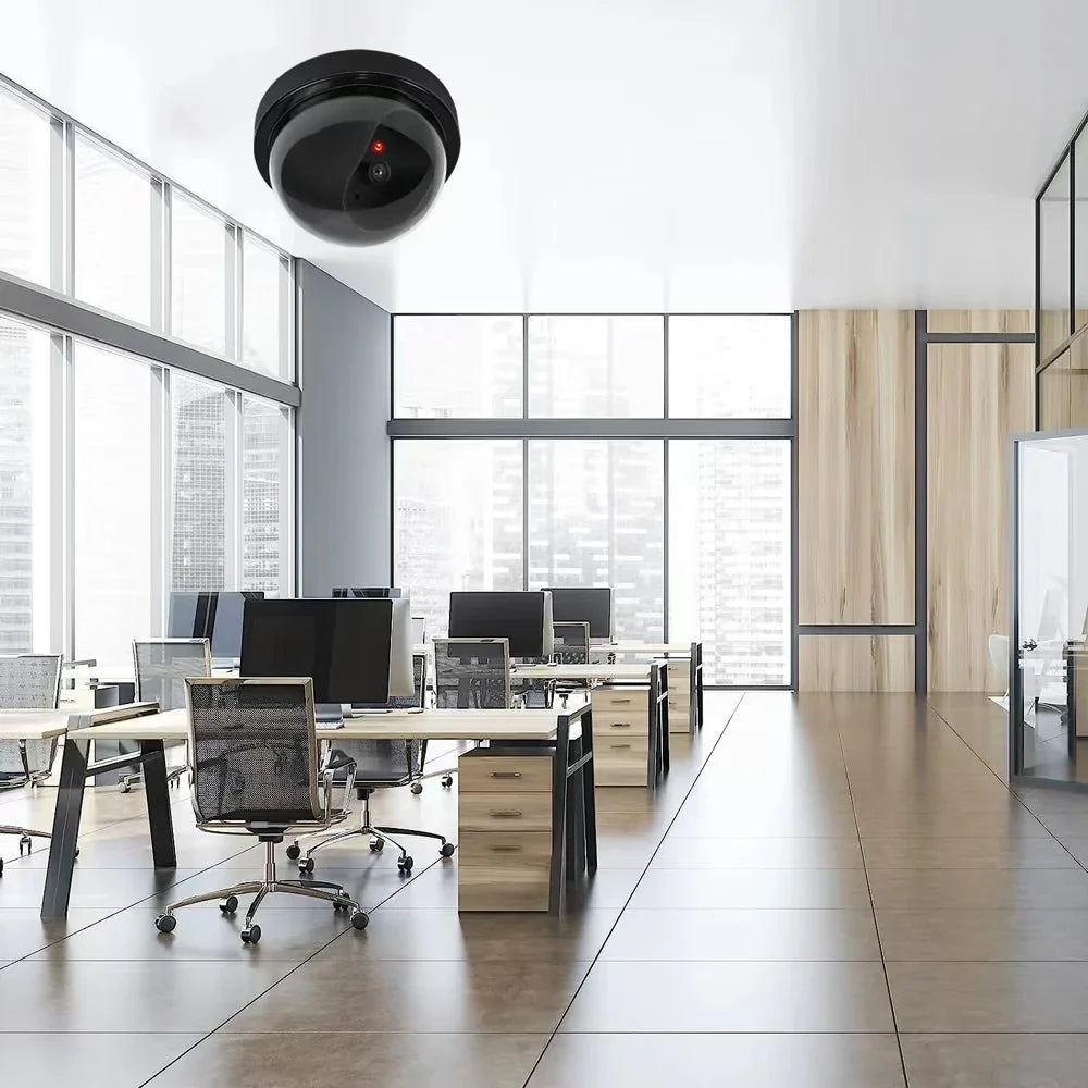 Caméra De Surveillance Factice Avec LED Clignotante