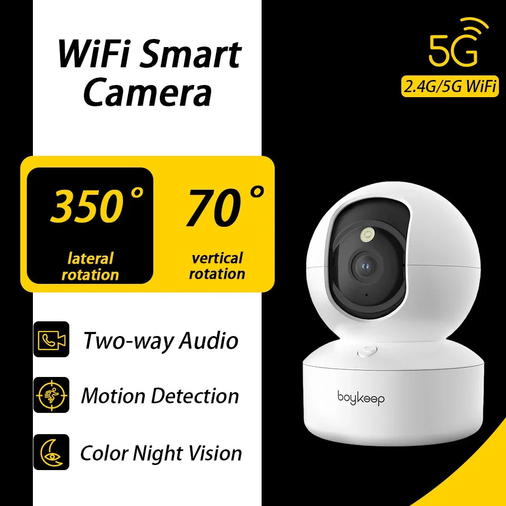 Caméra De Surveillance Intelligente 3MP Avec Suivi Automatique