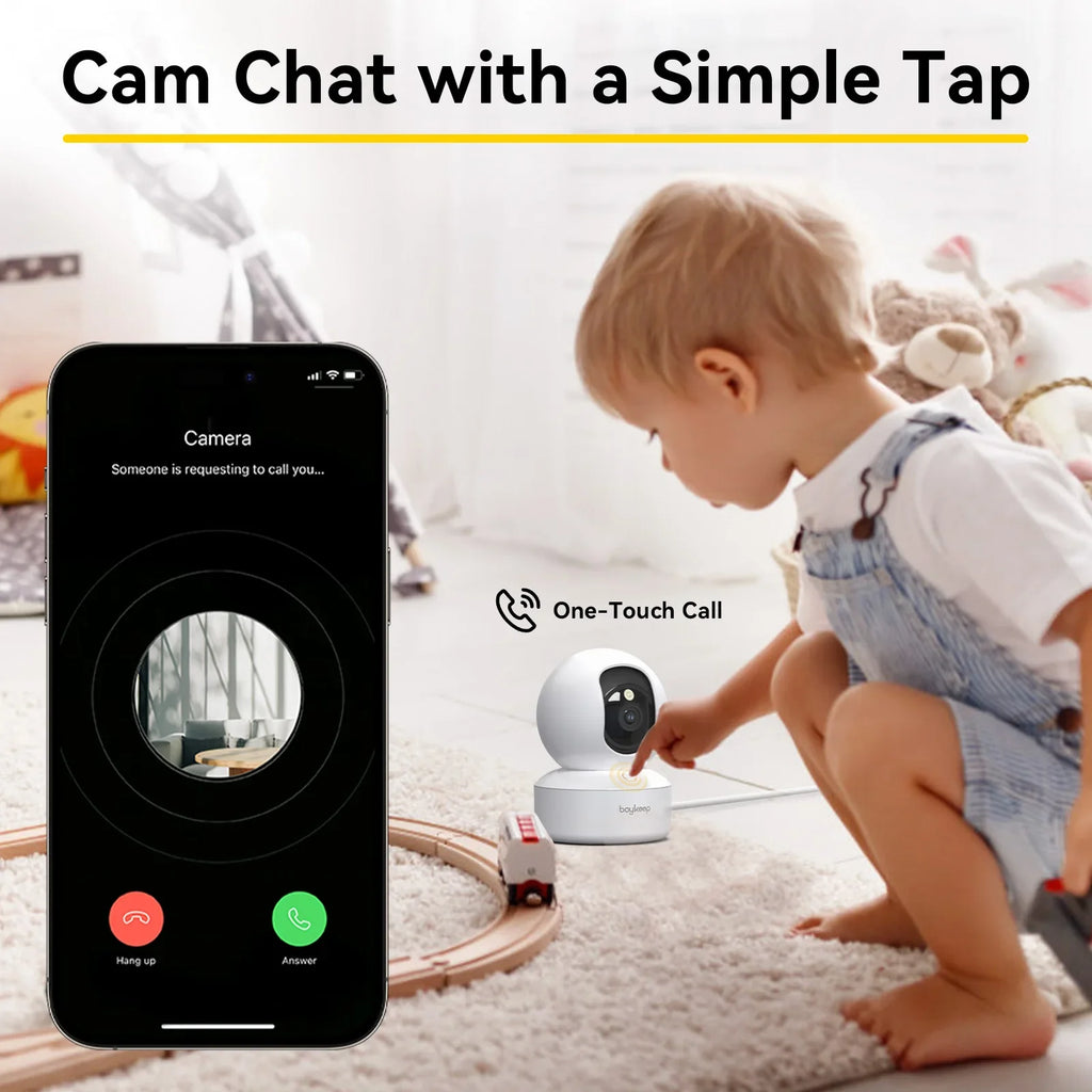 Caméra De Surveillance Intelligente 3MP Avec Suivi Automatique