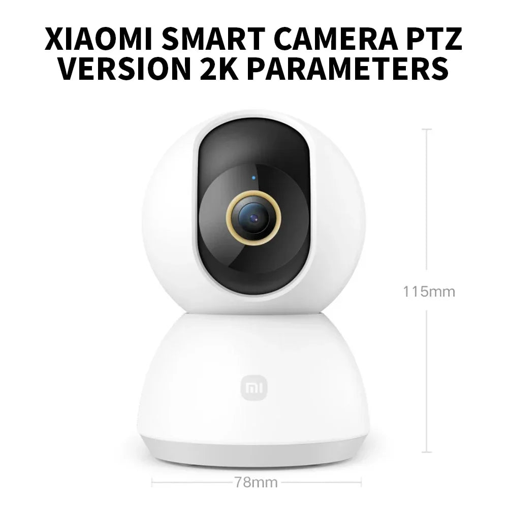 Caméra De Surveillance Intérieure 2K PTZ À Vision Nocturne