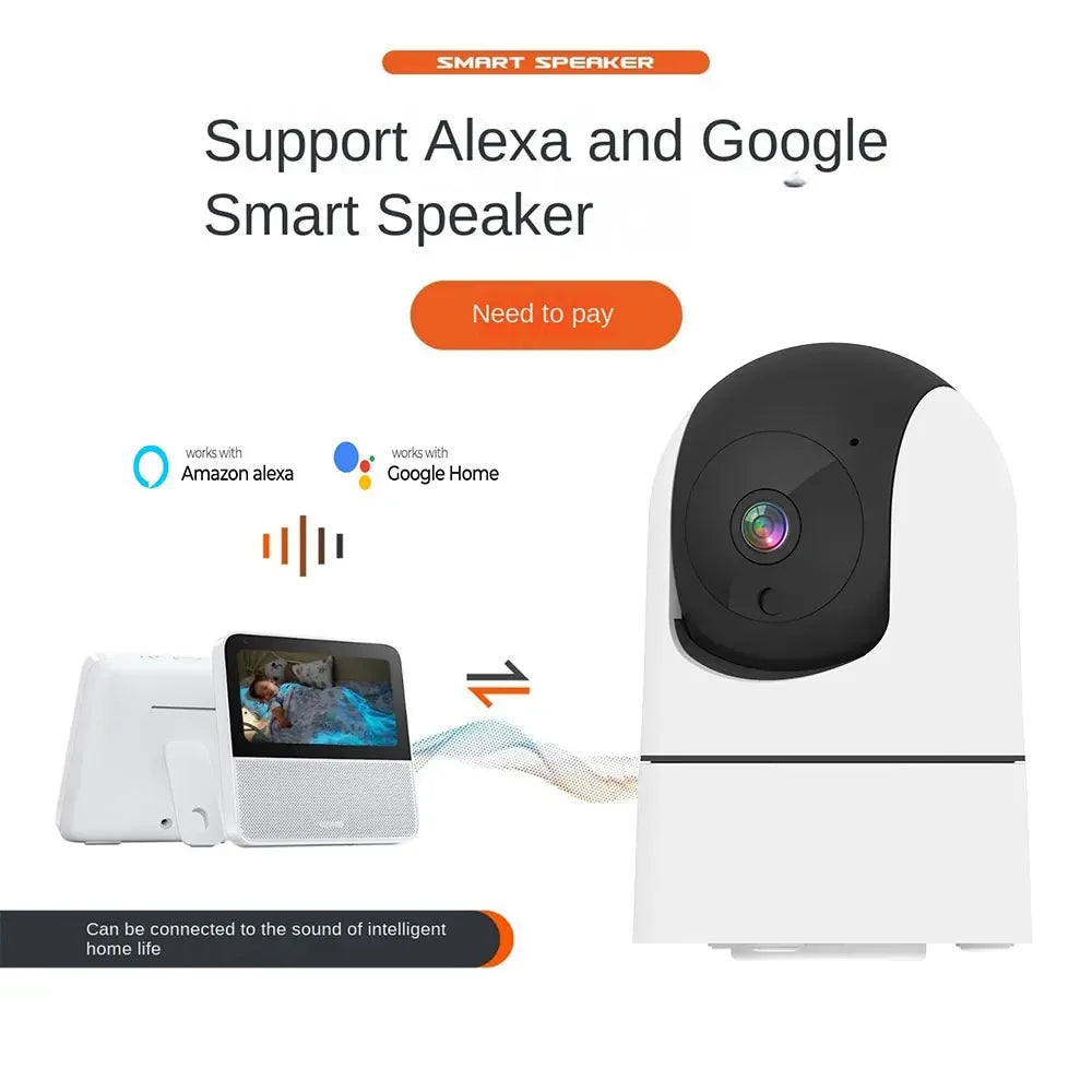 Caméra De Surveillance Intérieure Wi-Fi 6MP Avec Suivi Automatique