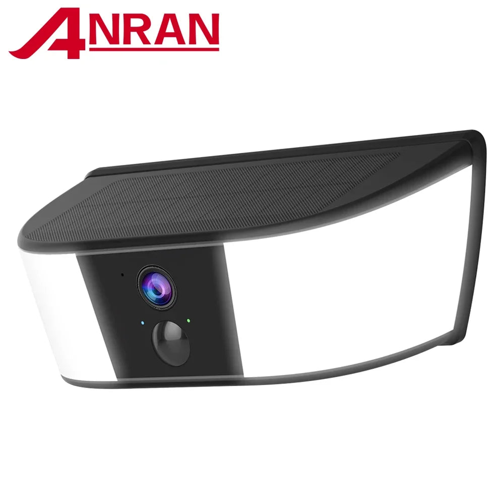 Caméra de Surveillance Solaire Extérieure 2K avec Batterie
