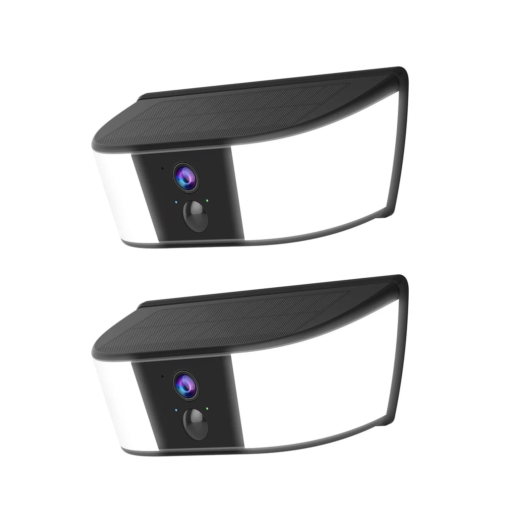 Caméra de Surveillance Solaire Extérieure 2K avec Batterie