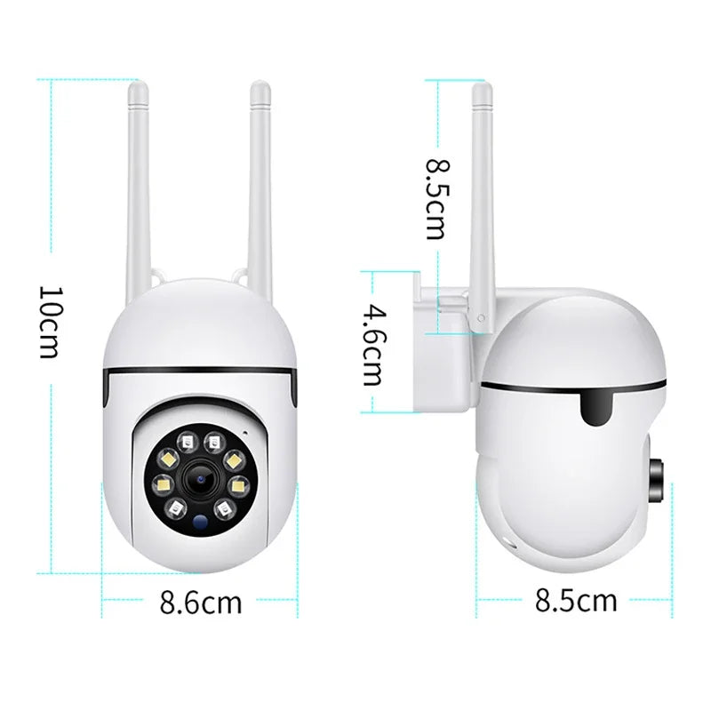 Caméra De Surveillance Wi-Fi PTZ 8MP Avec Zoom 4X