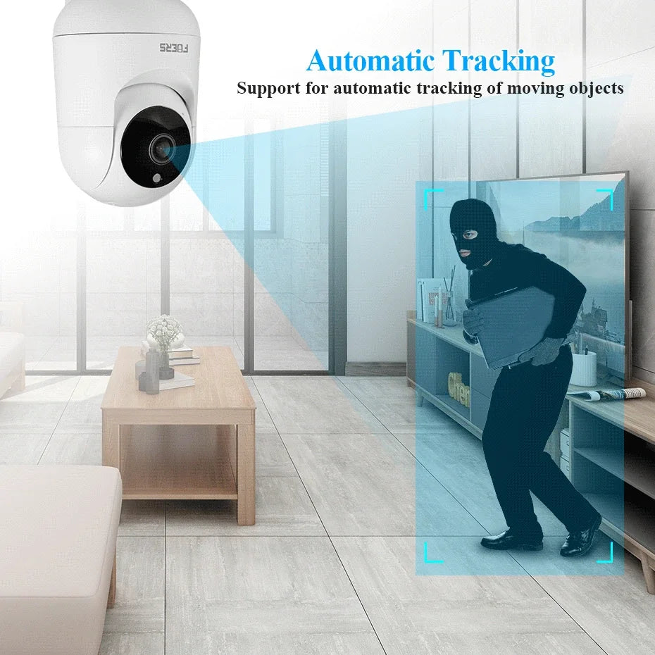 Caméra De Surveillance WiFi Intérieure Avec Suivi Automatique