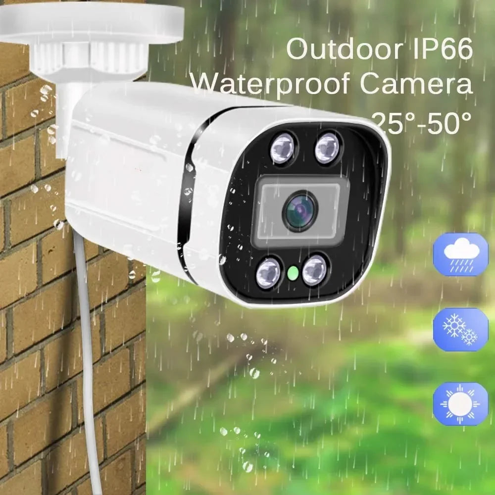 Caméra Dôme Extérieure 4K 8MP Avec Vision Nocturne