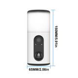 Caméra Extérieure Solaire Wi-Fi Avec Projecteur LED