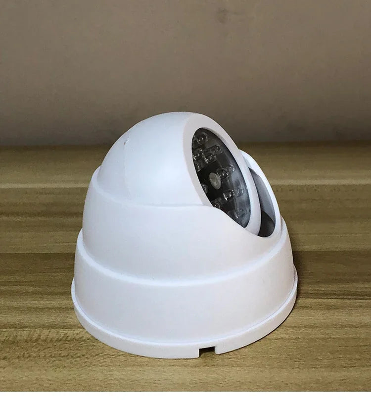 Caméra Factice de Sécurité avec LED Clignotante