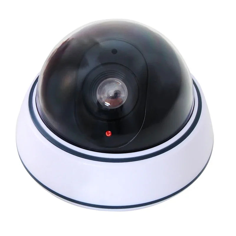 Caméra Factice Dôme Avec LED Rouge