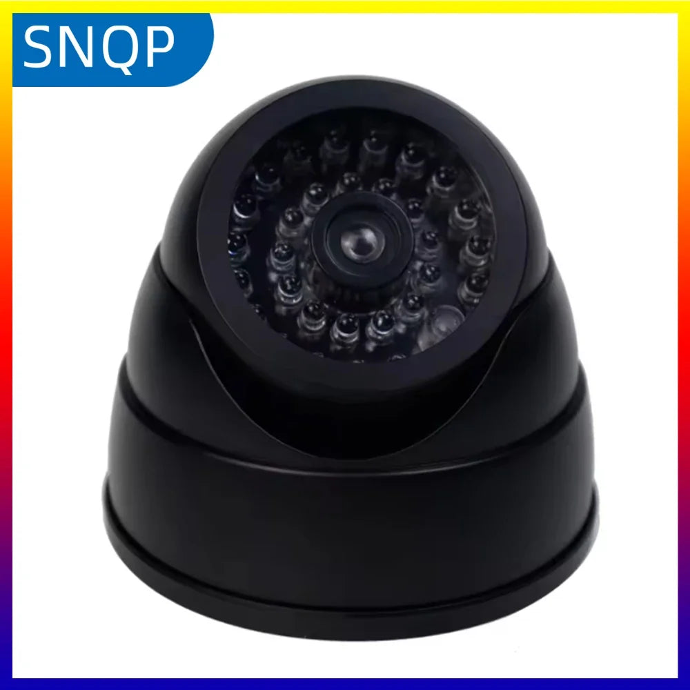 Caméra Factice Dôme Avec LED Rouge