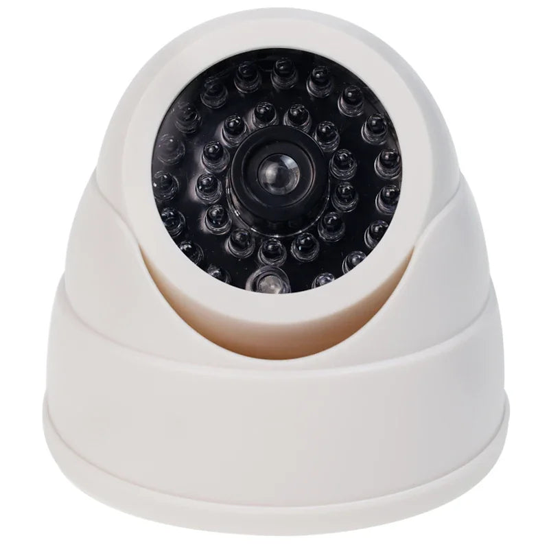 Caméra Factice Dôme Avec LED Rouge