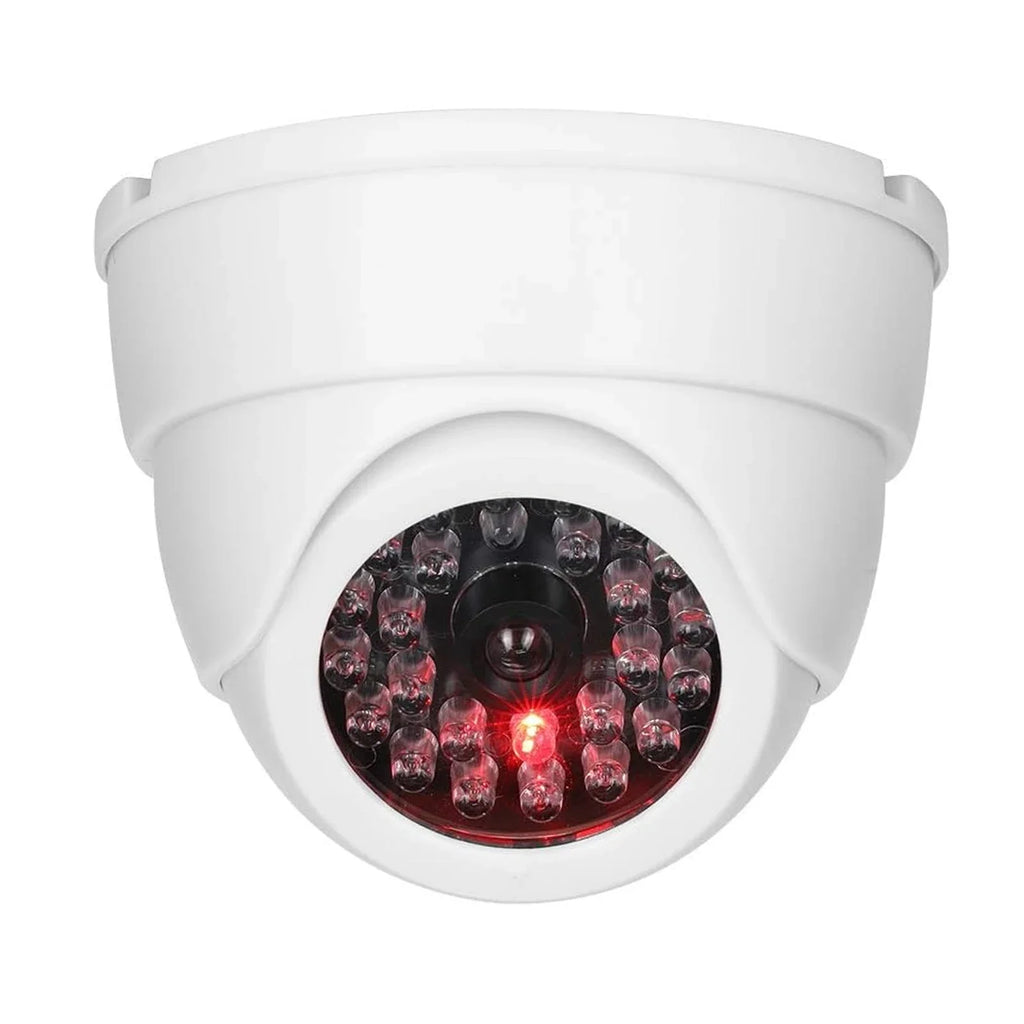 Caméra Factice LED De Sécurité Dôme Réaliste