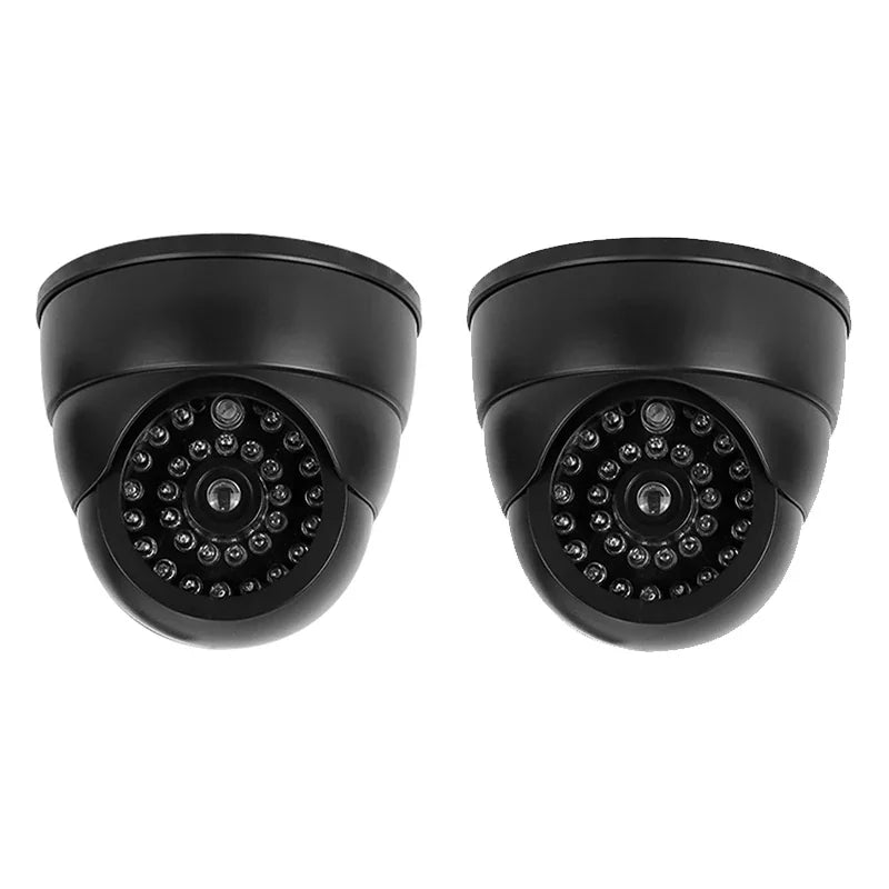 Caméra Factice LED De Sécurité Dôme Réaliste