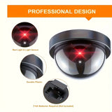 Caméra Factice LED Rouge Clignotante