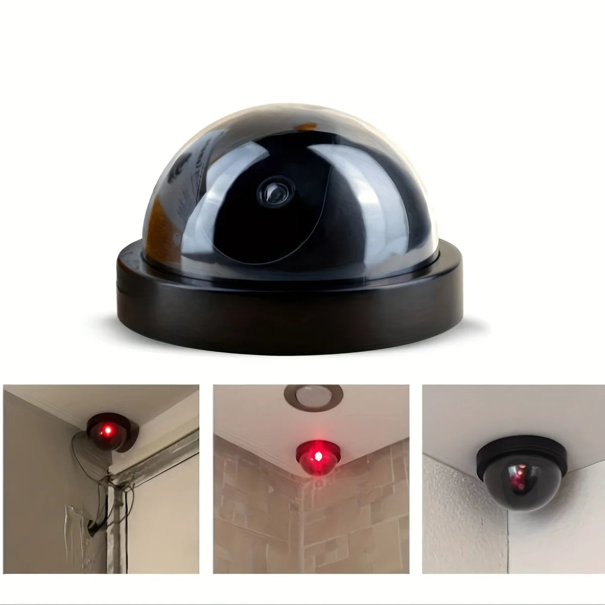 Caméra Factice LED Rouge Clignotante — photo 11