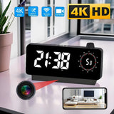 Caméra Horloge WiFi Miniature 1080P avec Détection de Mouvement