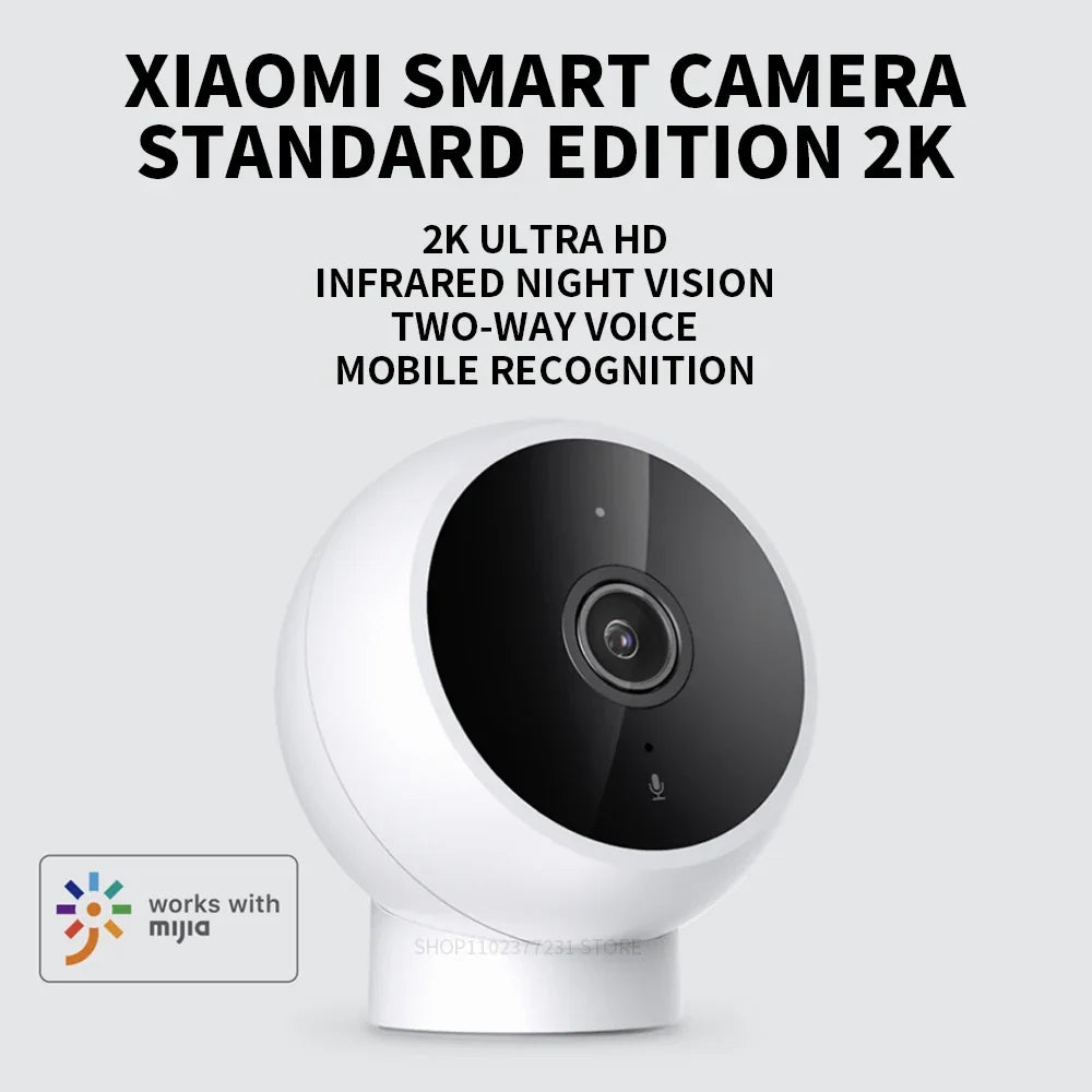 Caméra IP Intelligente 2K Avec Vision Nocturne