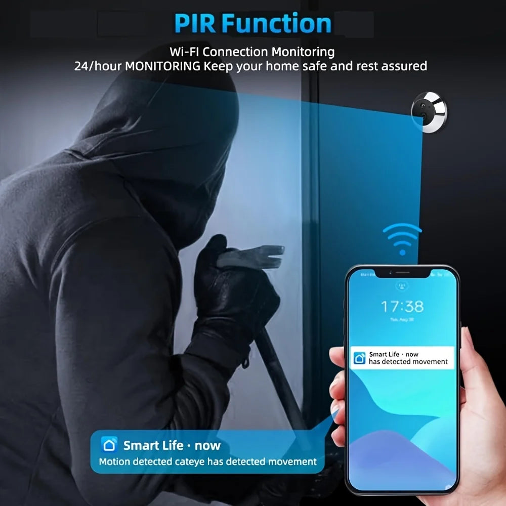 Caméra Judas WiFi 3MP avec Écran Intégré — photo 5