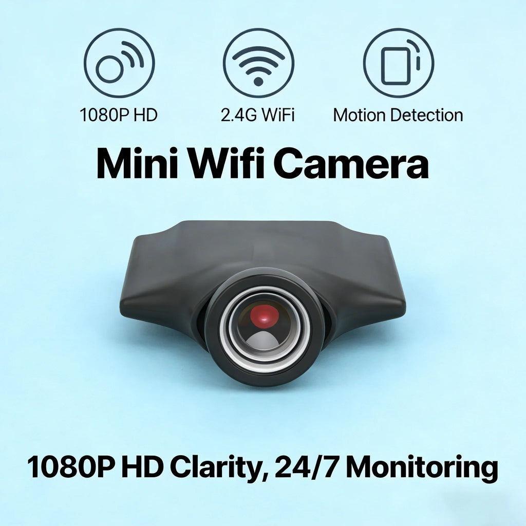 Caméra Miniature WiFi 1080P avec Détection de Mouvement