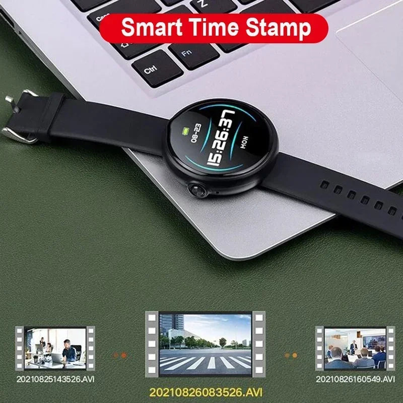 Caméra Montre Sport 1080P Avec Enregistreur Vocal