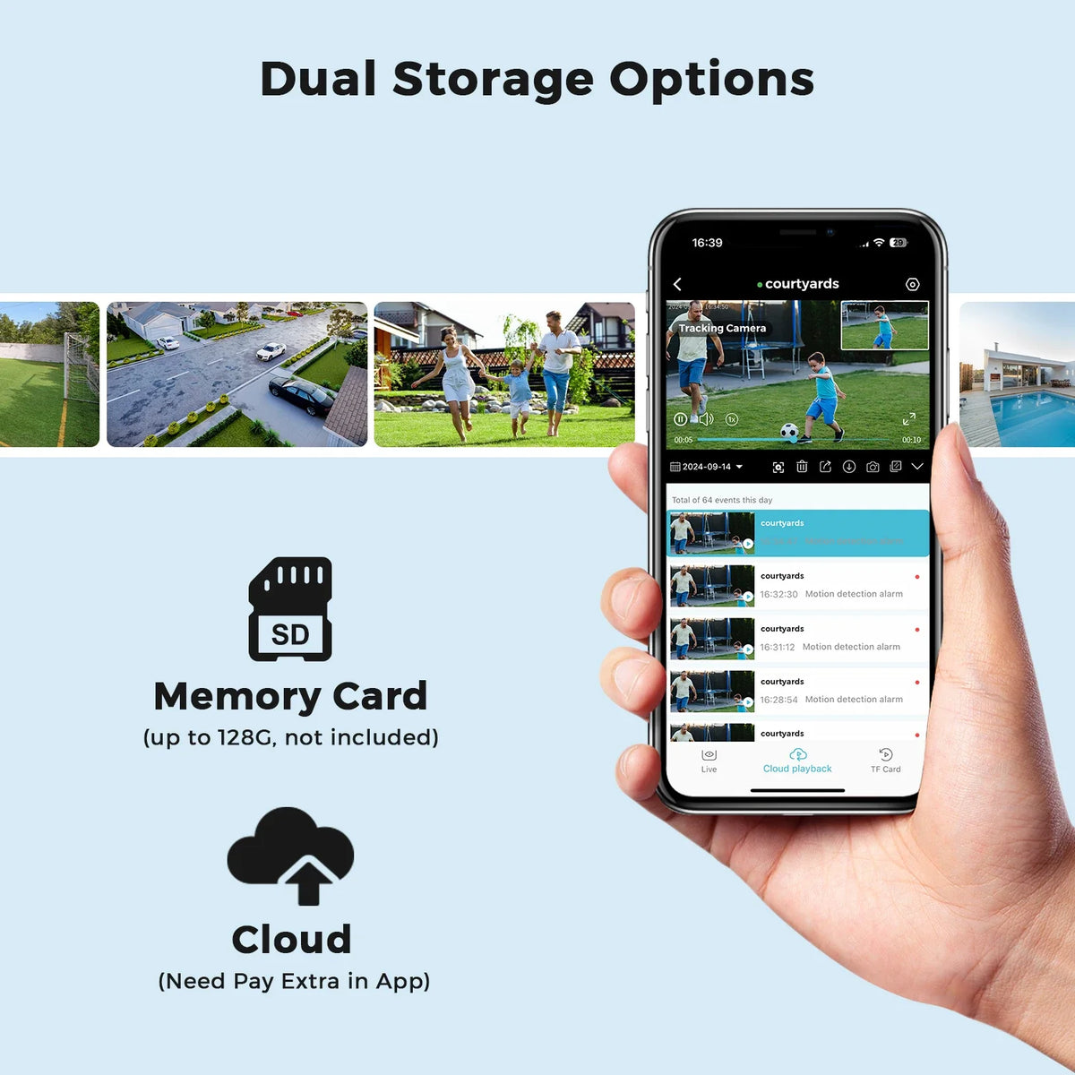 Caméra PTZ Extérieure Wi-Fi Double Écran 15MP