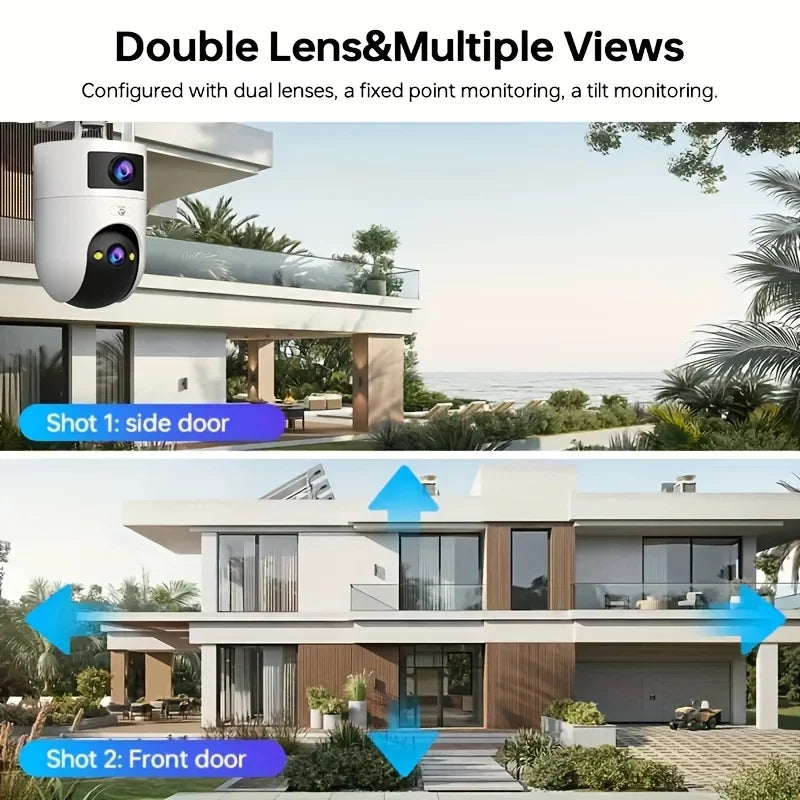 Caméra Rotative Extérieure 360° avec Suivi IA — photo 6