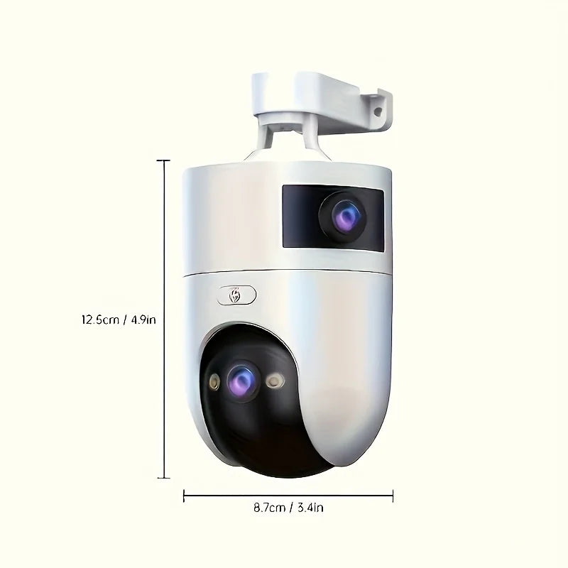 Caméra Rotative Extérieure 360° avec Suivi IA — illustration 3 Image