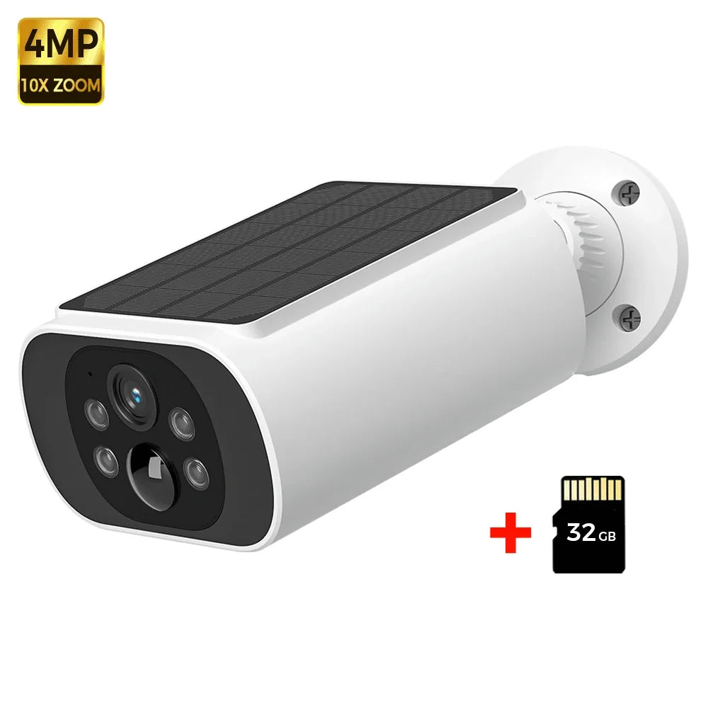 Caméra Solaire Extérieure WiFi 4MP Étanche IP67 Image