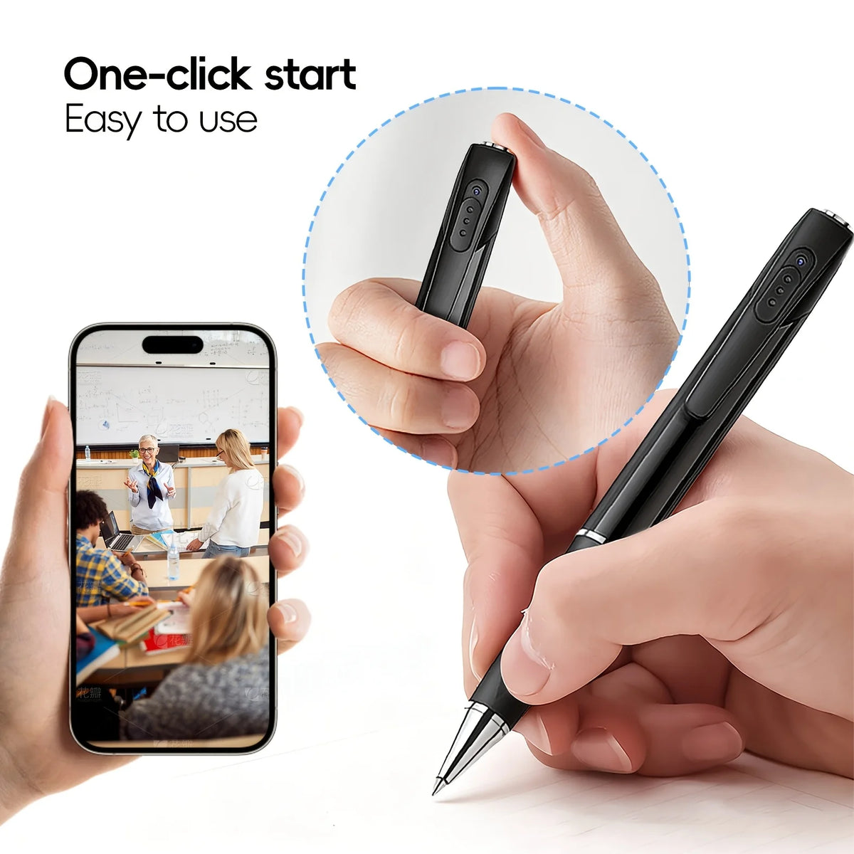 Caméra Stylo Réseau 1080P Wi-Fi — photo 10