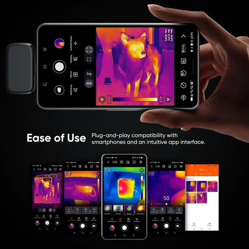 Caméra Thermique Infrarouge pour Téléphone Android Image