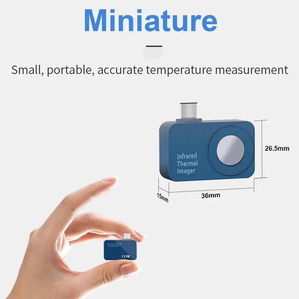 Caméra Thermique Portable USB-C Pour Diagnostic