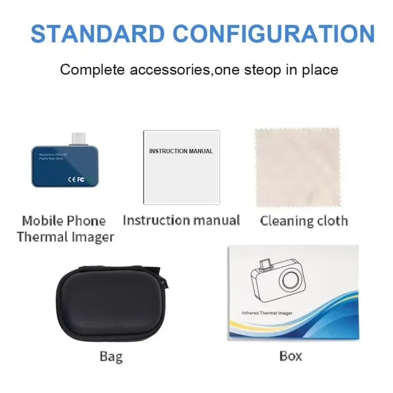 Caméra Thermique Portable USB-C Pour Diagnostic Image