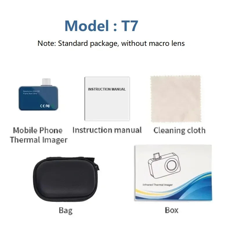 Caméra Thermique Portable USB-C Pour Diagnostic