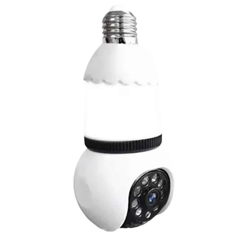 Caméra WiFi E27 8MP avec Vision Nocturne Couleur