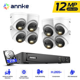 Kit Caméras De Surveillance 12MP Avec NVR 8 Canaux